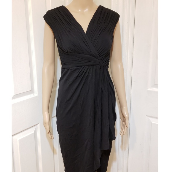 NWOT| Sangria {KNOT FRONT V-NECK DRESS} - Picture 4 of 9